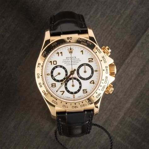 Rolex Daytona 16518 Yellow gold Black 1995 Italy 